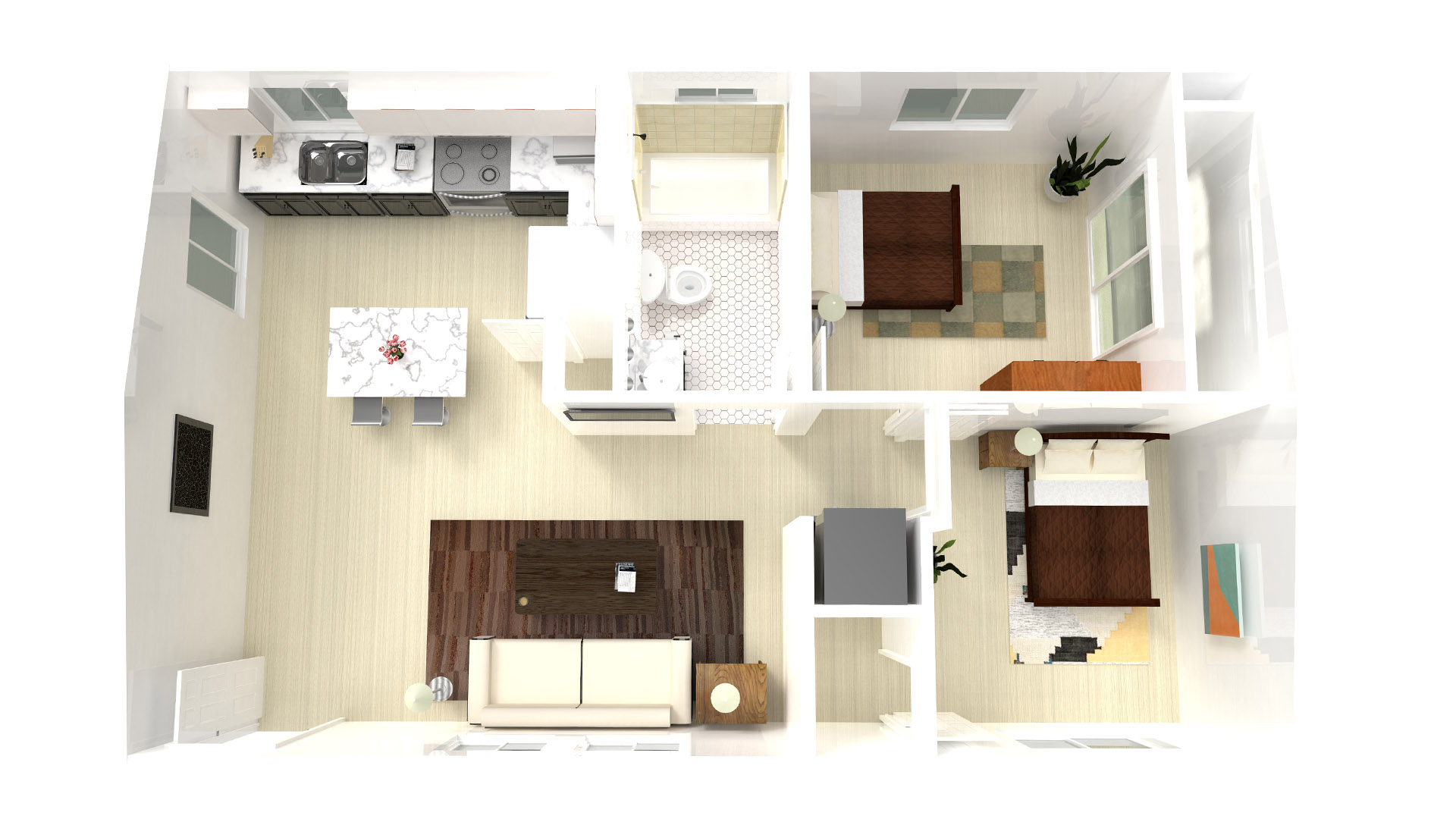 ADU Unit: The David floor plan