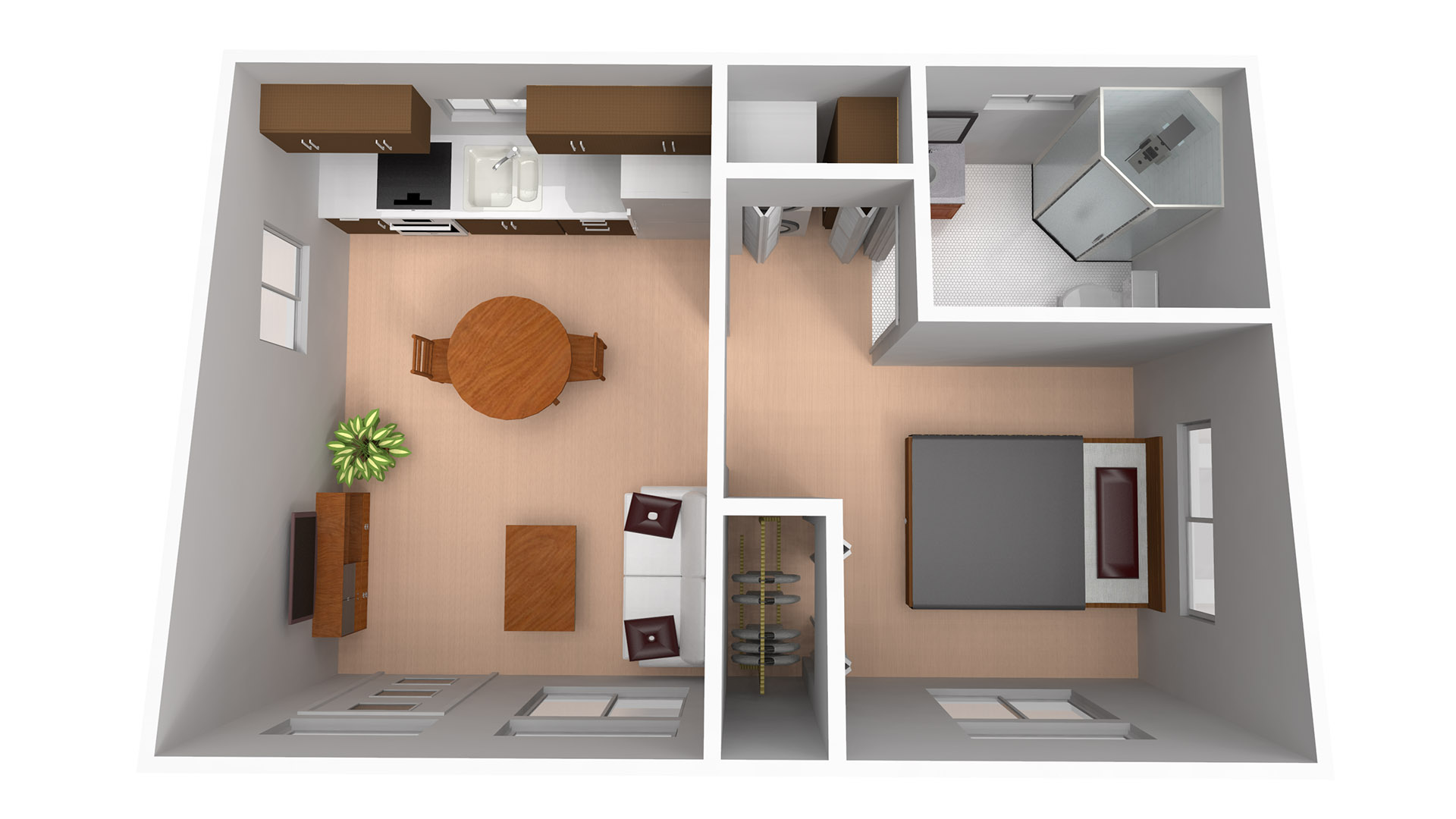 ADU Unit: The Jake floor plan